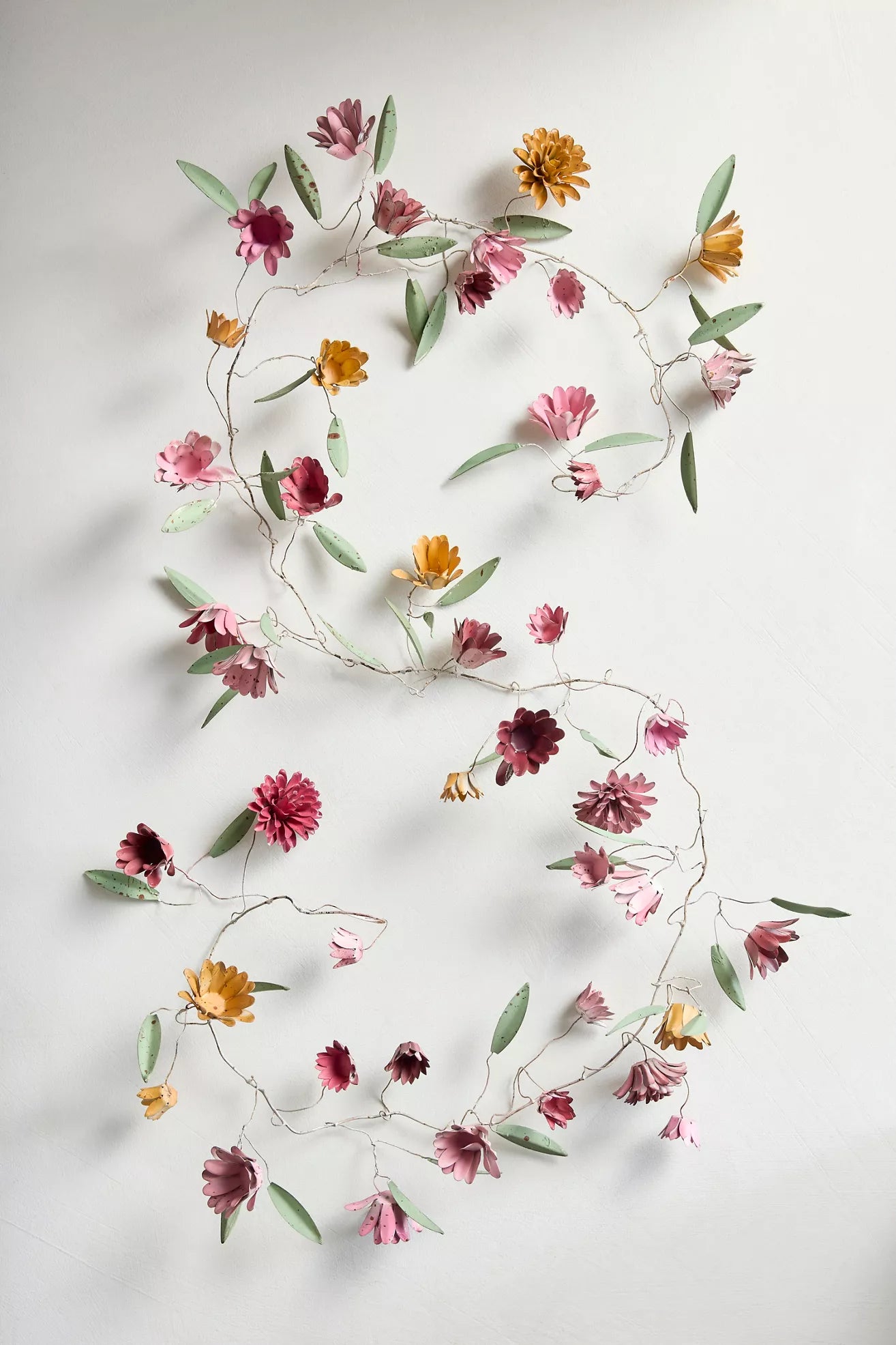 Strawflowers Iron Garland