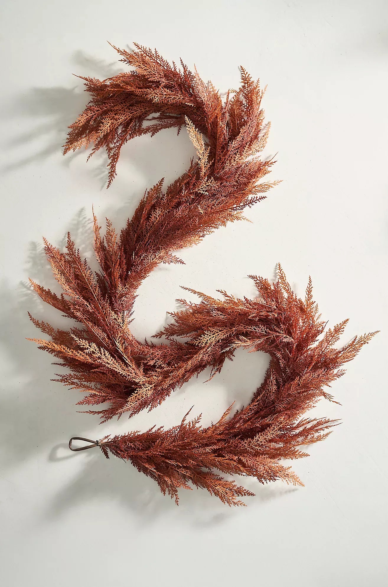 Faux Autumn Cedar Garland