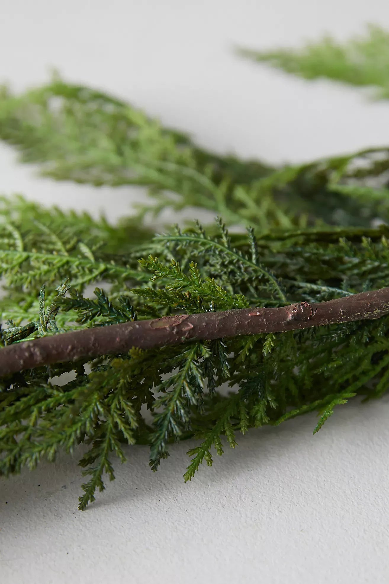 Faux Cedar Garland, Evergreen 72-180"